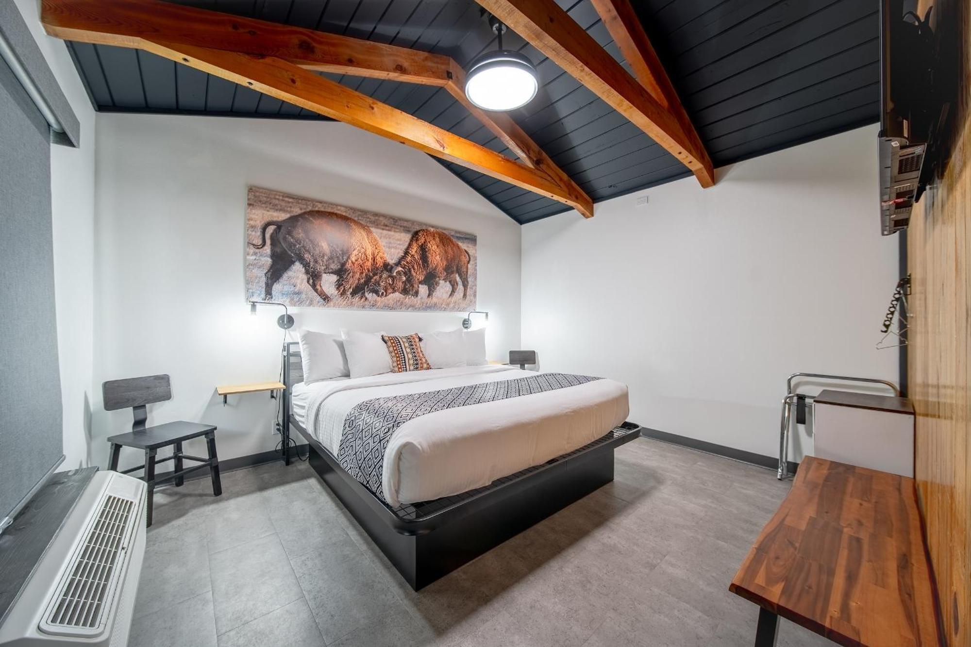 Hansen Inn & Cabins Wall Luaran gambar